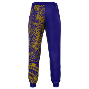 Baltimore Ravens Joggers - Polynesian Design Ravens Jogger-Fashion Jogger - AOP-Atikapu
