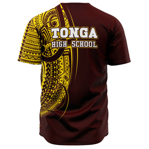 Tonga High School Shirts - Tonga High School Baseball Jerseys-Baseball Jersey - AOP-Atikapu