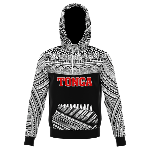 Tonga Hoodie - Tongan Design Hoodie - Sila Tonga Hoodie-Fashion Hoodie - AOP-Atikapu