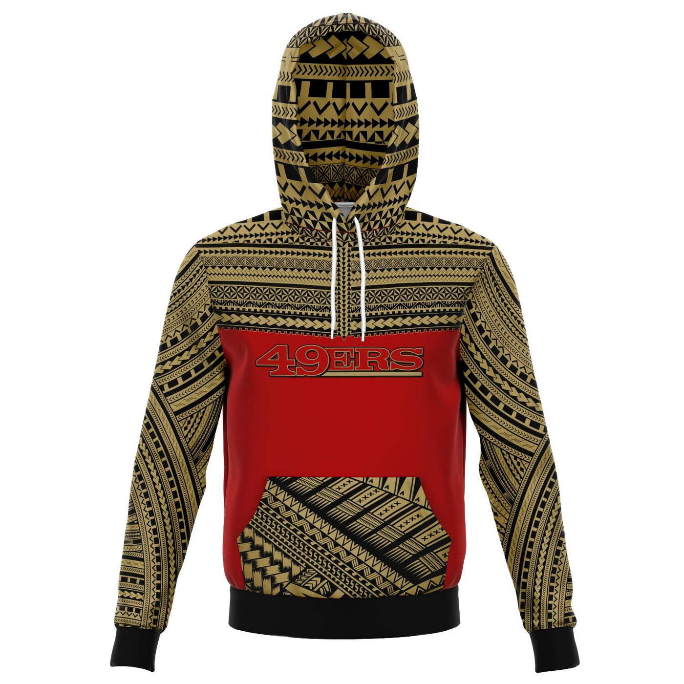 Polynesian Design Pullover Hoodie – Atikapu