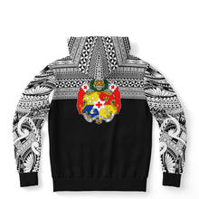 Tonga Hoodies - Tongan Design Pullover Hoodies Black