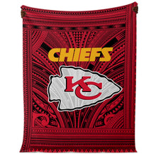 Kansas City Chiefs Microfleece Blankets-Premium Microfleece Blanket - AOP-Atikapu
