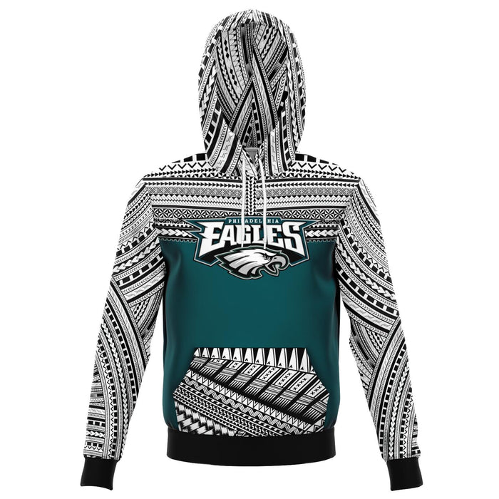 Polynesian Design Pullover Hoodie -   Philadelphia Eagles