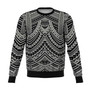 Polynesian Pattern Sweatshirt-Fashion Sweatshirt - AOP-Atikapu
