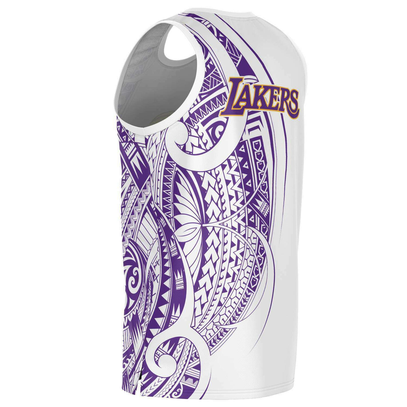 Subliminator Los Angeles Lakers Basketball Jersey White