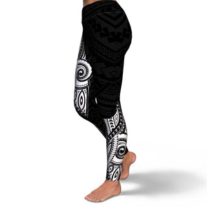 Polynesian Design 00264 High Waist Leggings-Yoga Leggings - AOP-Atikapu
