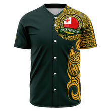 Vaka Papa Shirt - Dark Green-Baseball Jersey - AOP-Atikapu