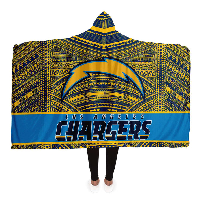 Los Angeles Chargers Hooded Blankets