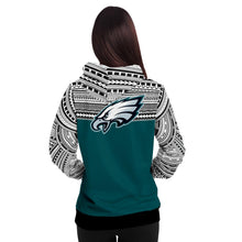 Polynesian Design Pullover Hoodie - Philadelphia Eagles-Fashion Hoodie - AOP-Atikapu