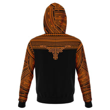 Polynesian Design Pullover Hoodie - Texas Longhorns-Fashion Hoodie - AOP-Atikapu