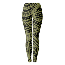 Polynesian Design Leggings Atikapu 00260-Leggings - AOP-Atikapu