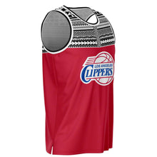 Los Angeles Clippers Basketball Polynesian Design Jersey