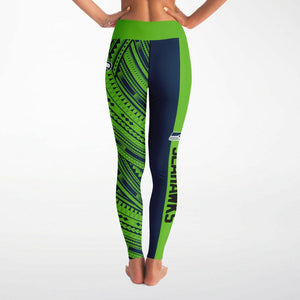 Seattle Seahawks Yoga Leggings