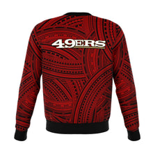 San Francisco 49ers Sweatshirts - Polynesian Design Sweatshirts-Fashion Sweatshirt - AOP-Atikapu