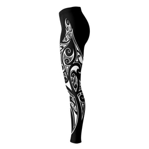 Maori Design Leggings-Leggings - AOP-Atikapu
