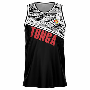 Tonga Basketball Jersey Black White – Atikapu