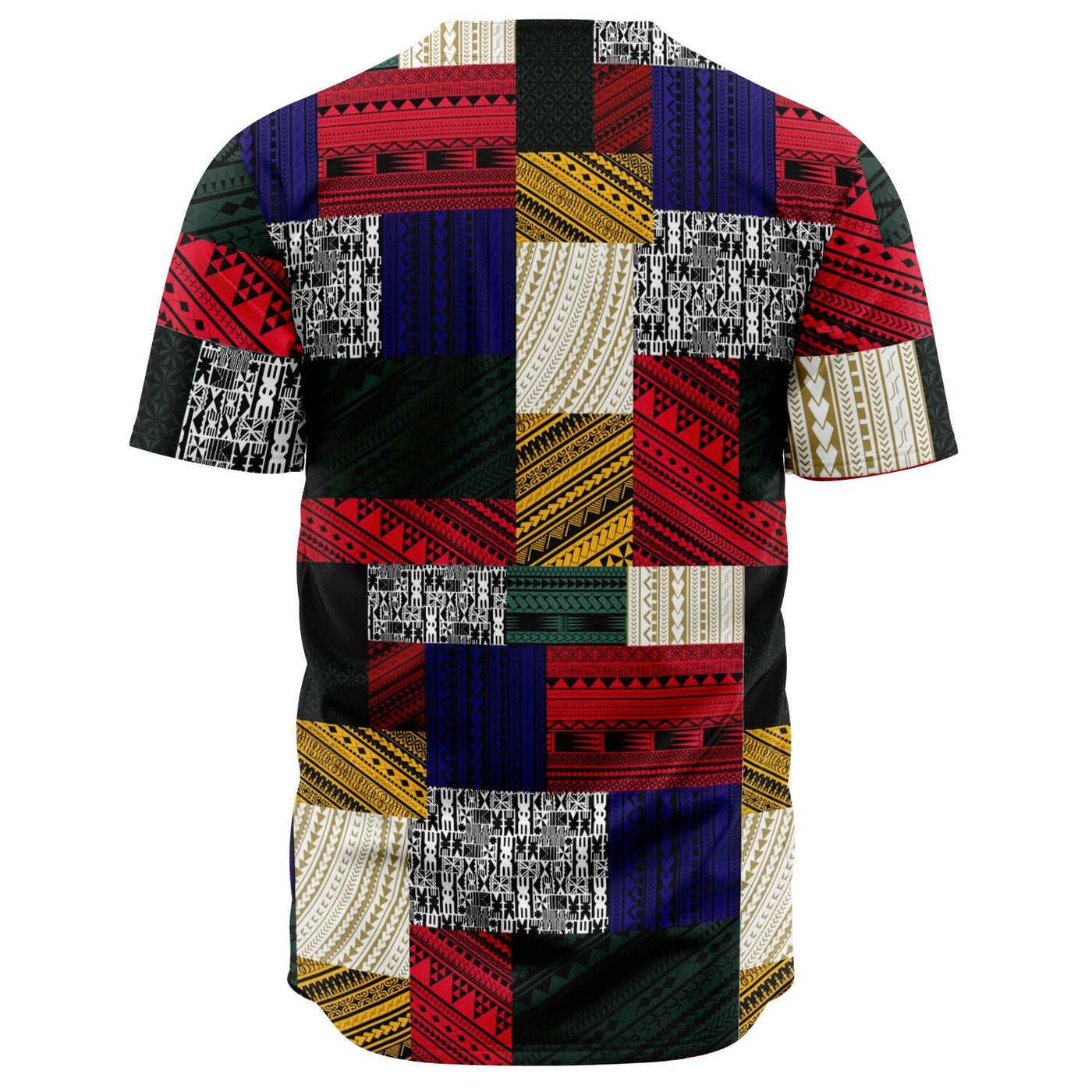 Polynesian Design Baseball Jerseys - Atikapu 00319