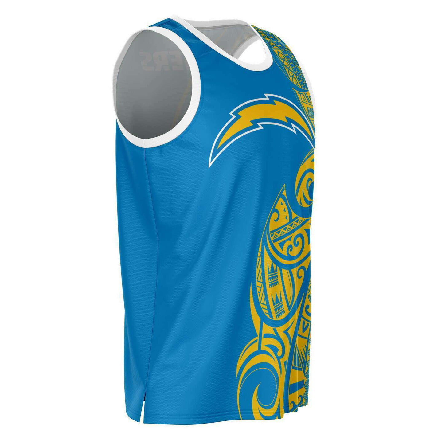 Subliminator Los Angeles Chargers Basketball Jersey White