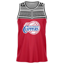 Los Angeles Clippers Basketball Polynesian Design Jersey