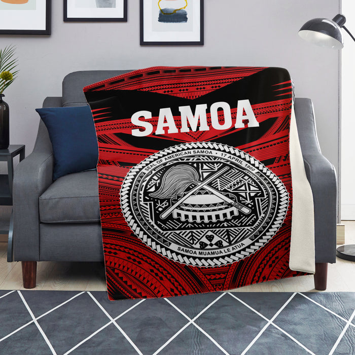 American Samoa Microfleece Blankets