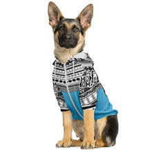 Fiji Dog Hoodies-Athletic Dog Zip-Up Hoodie - AOP-Atikapu