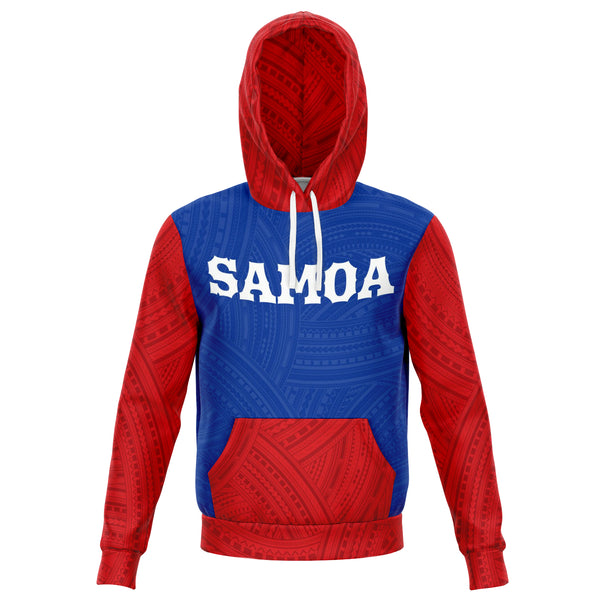 Western Samoa Hoodies - Samoan Design Hoodies-Fashion Hoodie - AOP-Atikapu