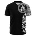 Queen Salote College Baseball Jerseys Black-Baseball Jersey - AOP-Atikapu
