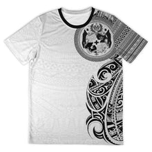 Sila Tonga T-shirt Black and White-T-shirt-Atikapu