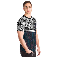 Polynesian Leaves Pocket T-shirts 3-Pocket T-shirt-Atikapu