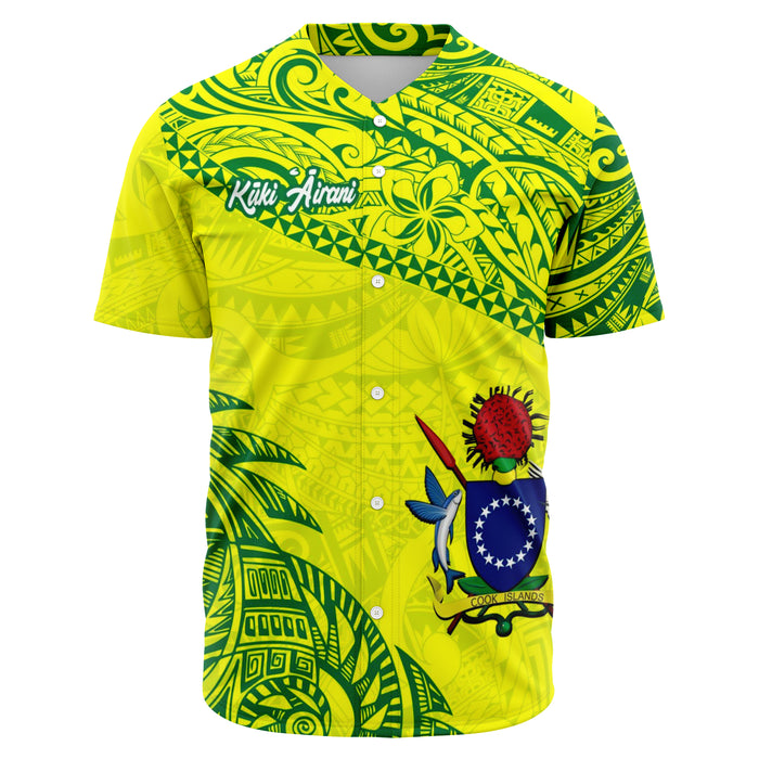 Cook Island Baseball Jersey - Kūki 'Āirani Shirt