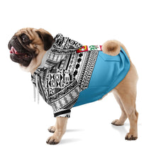 Fiji Dog Hoodies-Athletic Dog Zip-Up Hoodie - AOP-Atikapu