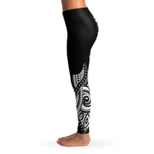 Mix Polynesian Design Leggings 1-Leggings - AOP-Atikapu