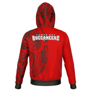 Tampa Bay Buccaneers Hoodies - Polynesian Design Buccaneers Hoodies-Fashion Hoodie - AOP-Atikapu