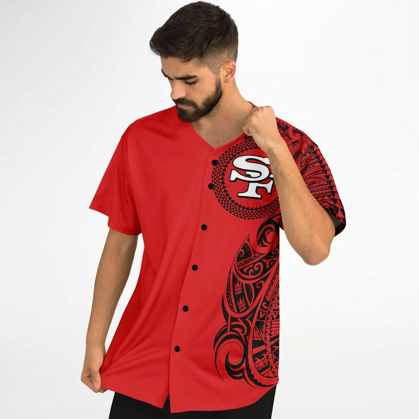 black and red st louis cardinals jersey