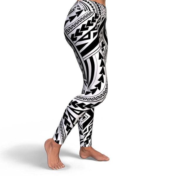 Polynesian Design 00253 High Waist Leggings-Yoga Leggings - AOP-Atikapu