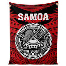 American Samoa Microfleece Blankets-Premium Microfleece Blanket - AOP-Atikapu