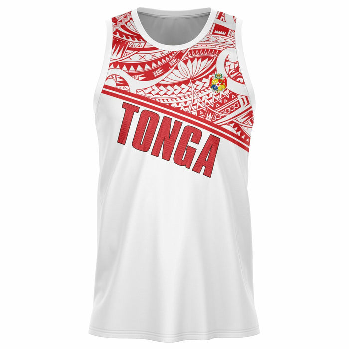 Tonga Basketball Jersey White