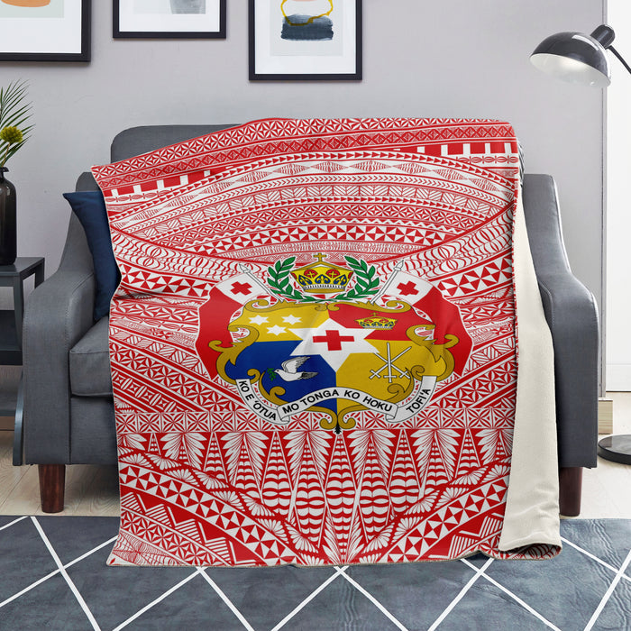 Tongan Design - Sila Tonga Microfleece Blankets