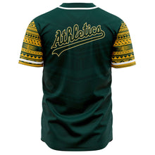 Polynesian Design Oakland Athletics Baseball Jersey-Baseball Jersey-Atikapu