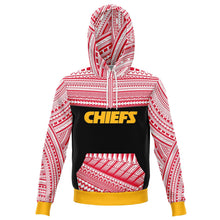 Polynesian Design Pullover Hoodie - Kansas City Chiefs-Fashion Hoodie - AOP-Atikapu