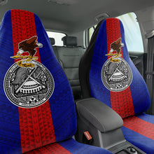 American Samoa Car Seat Covers - Samoan Tribal Designs-Car Seat Cover - AOP-Atikapu