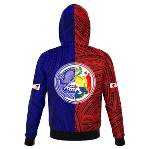 TokoUso Pullover Hoodies-Fashion Hoodie - AOP-Atikapu