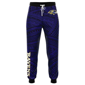 Baltimore Ravens Joggers-Fashion Jogger - AOP-Atikapu