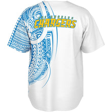 Los Angeles Chargers Baseball Jersey White