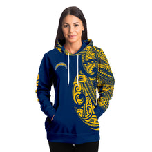 Los Angeles Chargers Hoodies - Polynesian Design Chargers Hoodies 1-Fashion Hoodie - AOP-Atikapu