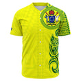 Cook Island Baseball Jersey - Cook Islands Shirt-Baseball Jersey - AOP-Atikapu
