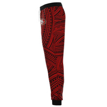 Polynesian Design Joggers - San Francisco 49ers Joggers-Fashion Jogger - AOP-Atikapu