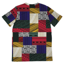 Polynesian Design Retro Patchwork T-shirts - Atikapu 00247-Pocket T-shirt - AOP-Atikapu