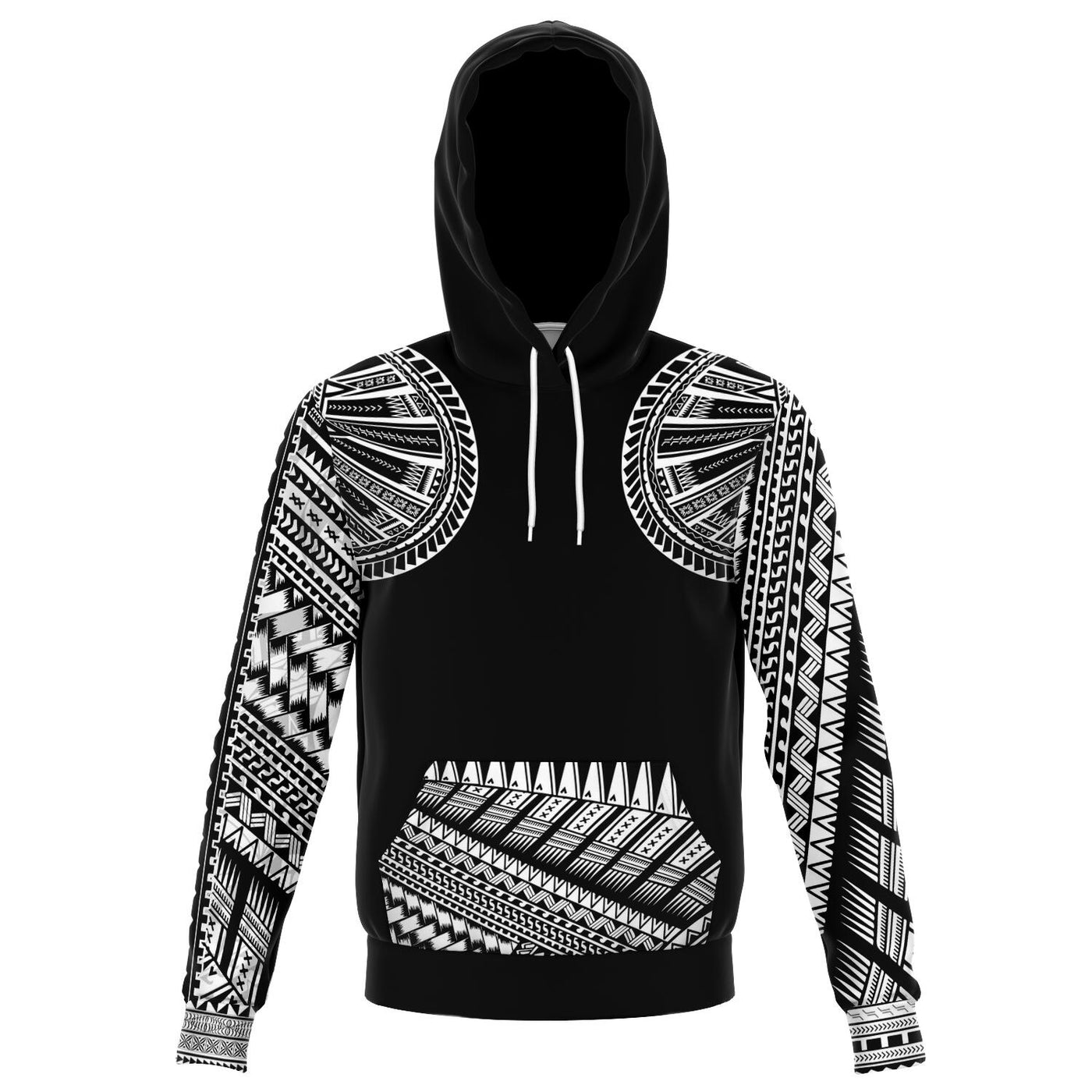 Polynesian Design Pullover Hoodie – Atikapu