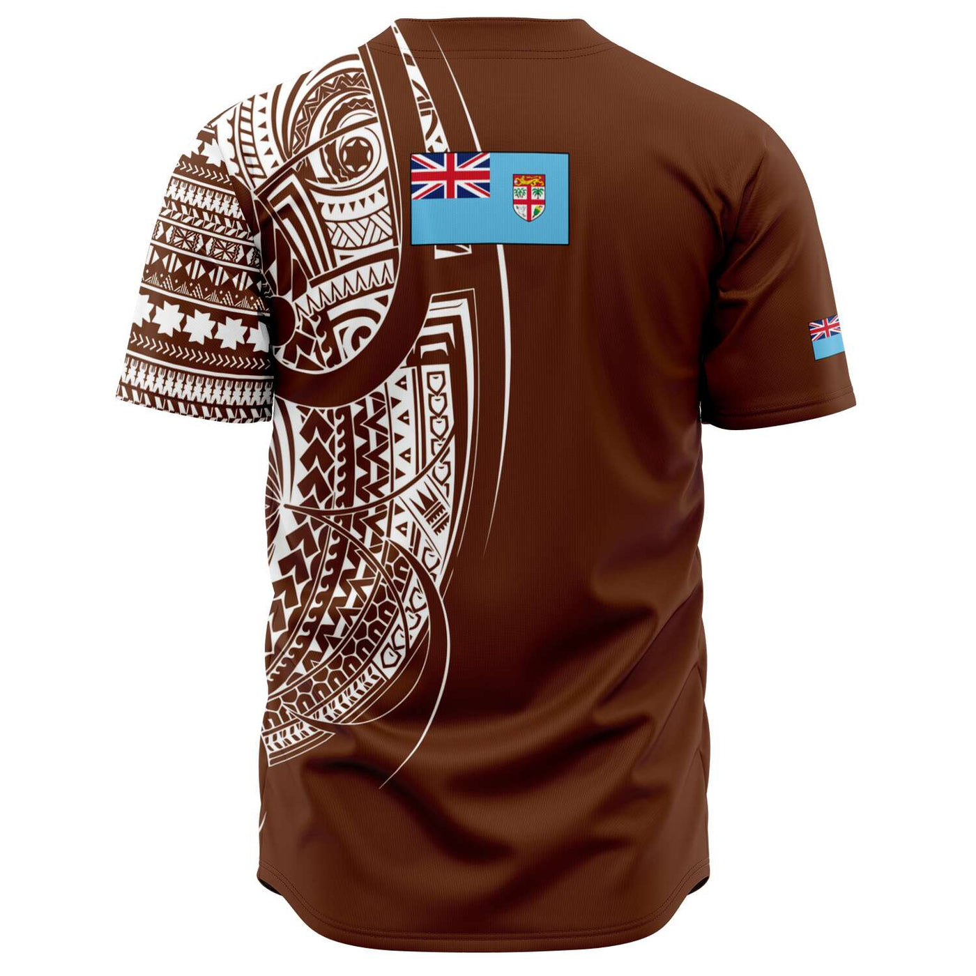 Fiji Design Baseball Jersey - Fiji Shirt Designs